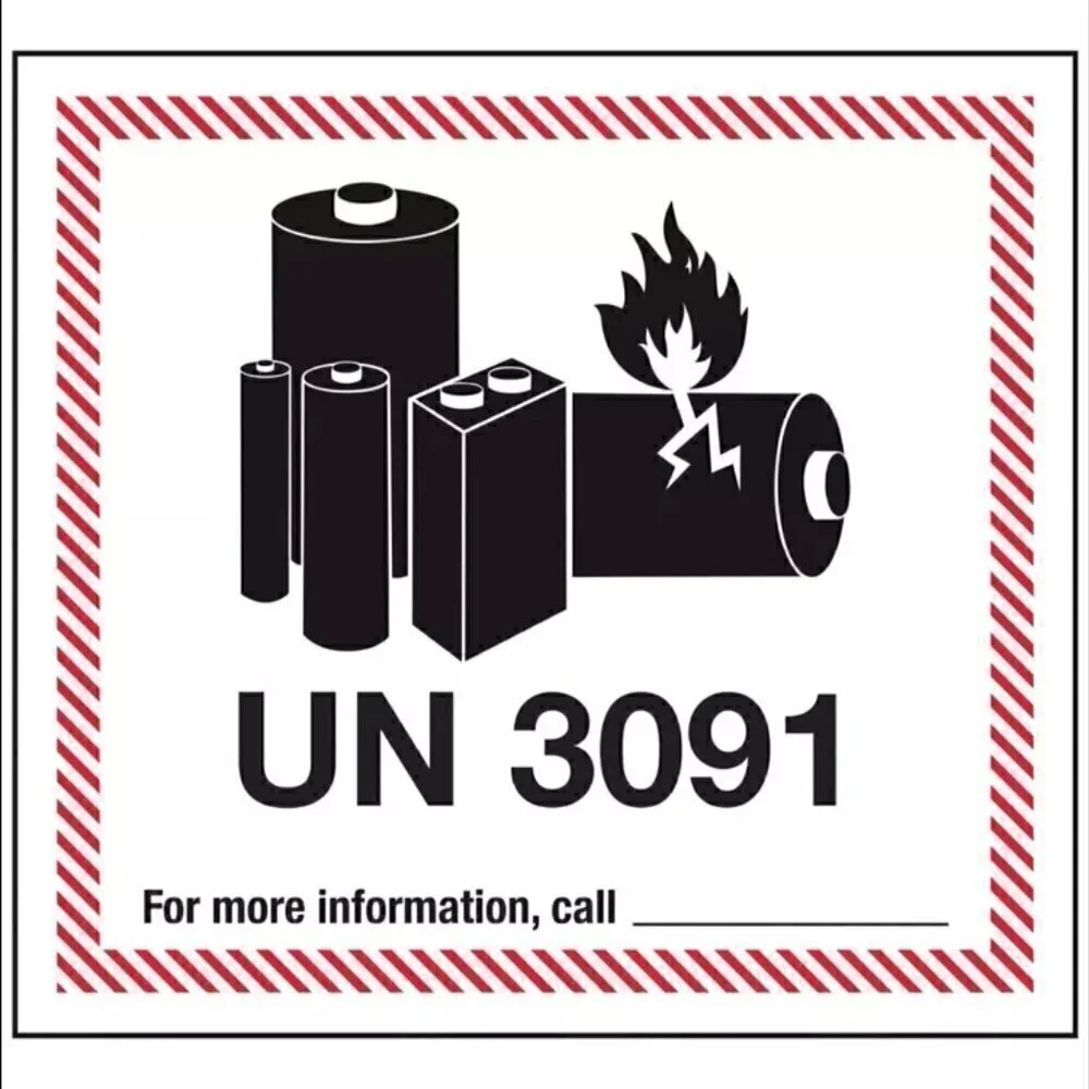 BATTERY shipping labels